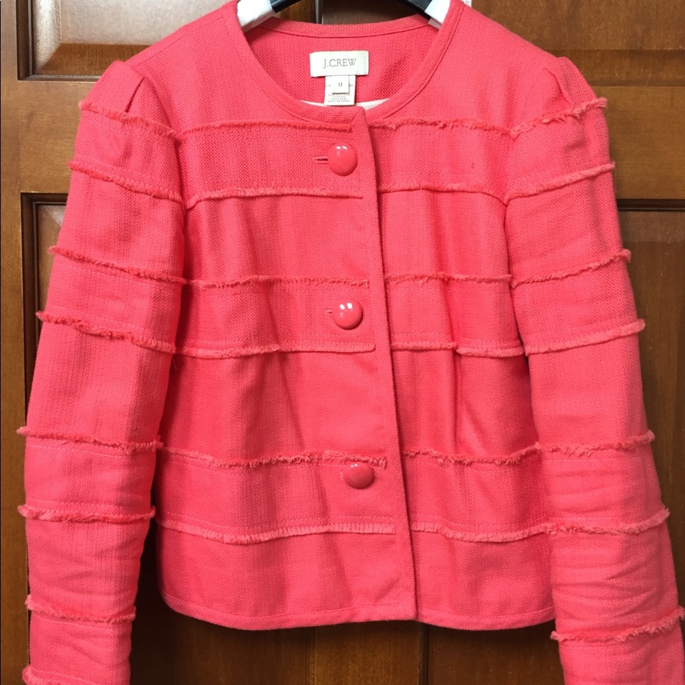 J crew linen jacket